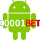 Aplicativo 00001Bet para Android